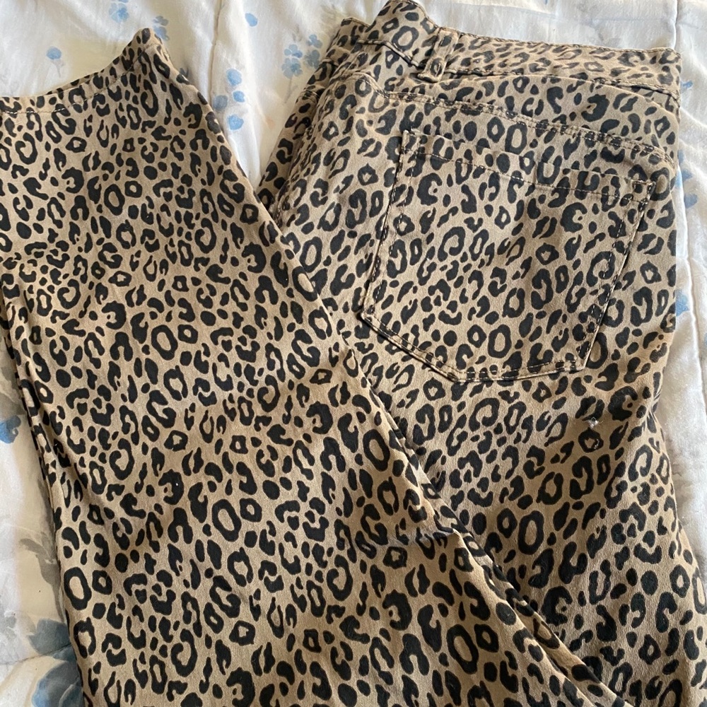 Style and co cheetah jeans